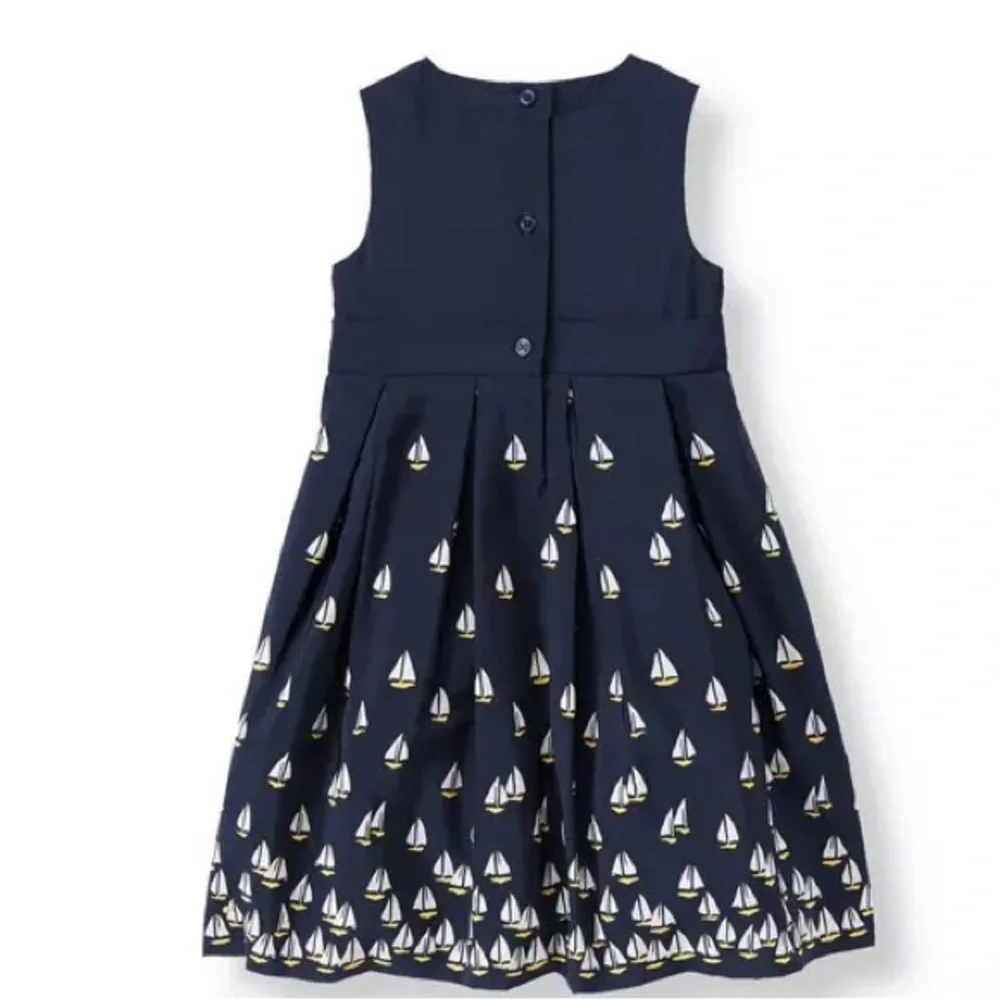 Janie and Jack Sailboat Print Dress